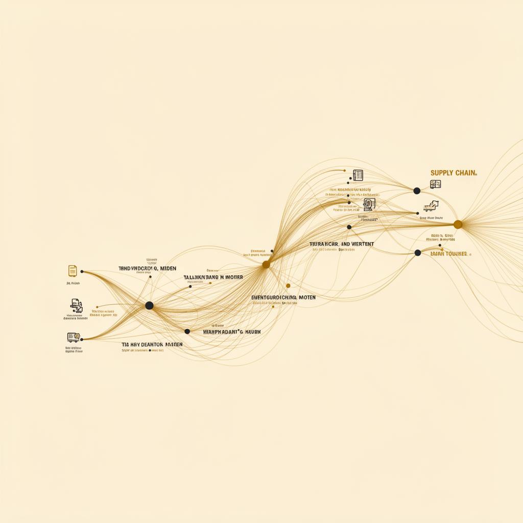 Predicta supply chain network visualization with predictive risk signals